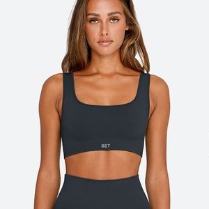 Set active box cut bra in Oxford